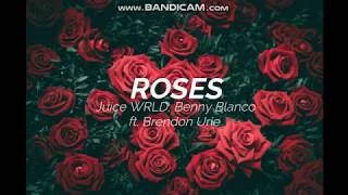 Juice WRLD & Benny Blanco & ft. Brendon Urie  - Roses [Lyrics]