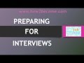 Interview Techniques; How to prepare for your interview - the night before your interview