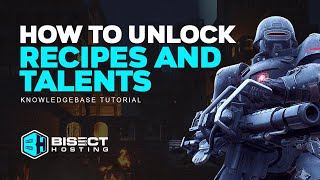 How to Unlock All Recipes and Talents on The Front Servers!