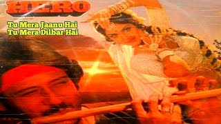 Tu Mera Jaanu Hai | Hero | Anuradha Paudwal & Manhar Udhas | Meenakshi Seshadri & Jackie Shroff