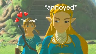 Link & Zelda making me believe in love for 14 minutes 💕 (Breath of The Wild)