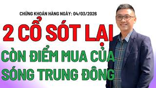 Chứng khoán hôm nay | Nhận định thị trường: ĐIỂM MUA VÀO NGÀY MAI, TOP CỔ PHIẾU CHỈNH LÀ MÚC