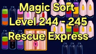 Magic Sort - Level 244 - 245 Rescue Express