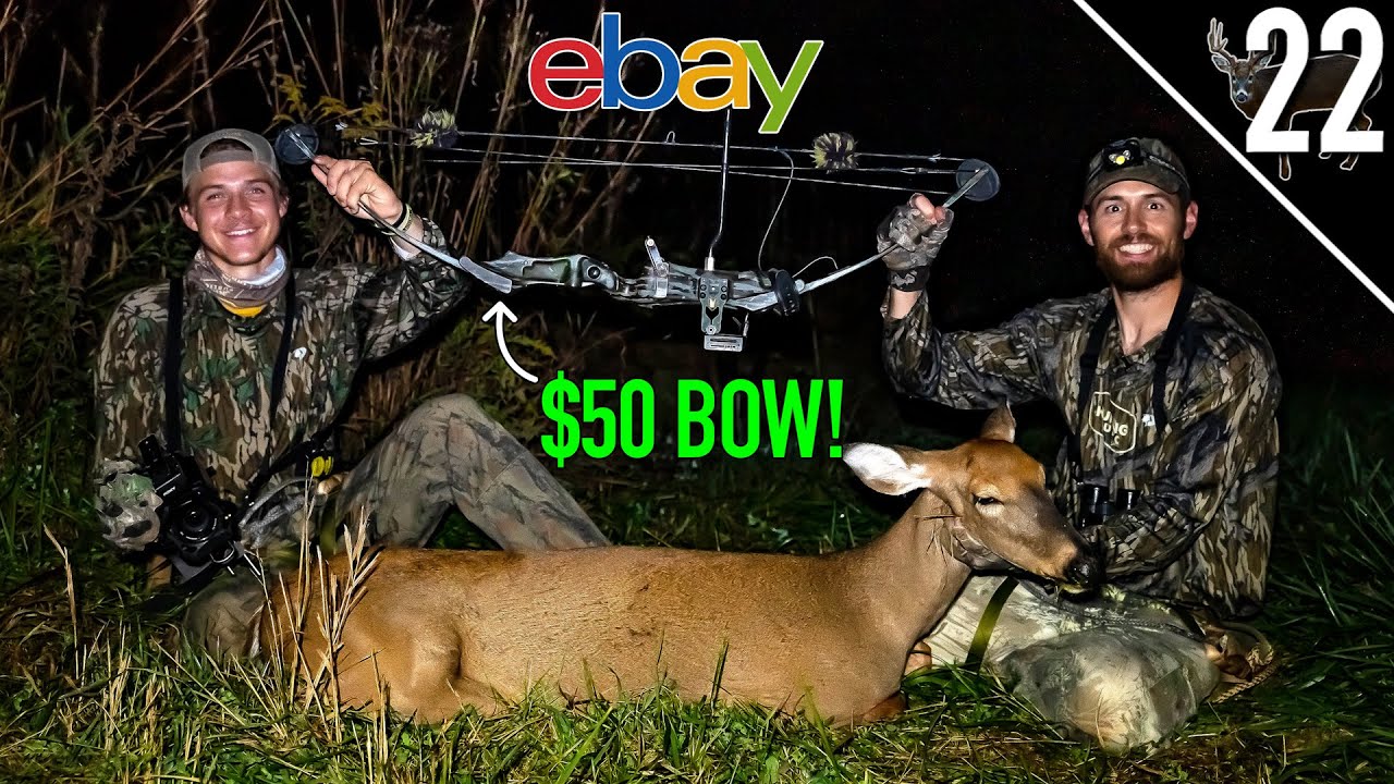 DEER HUNTING With $50 BOW!! - (USED BOW CHALLENGE!) - YouTube