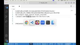 Github Codespace + Cloudflare Pages + Drupal