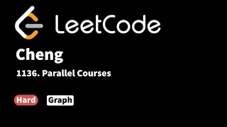 LeetCode 1136. Parallel Courses