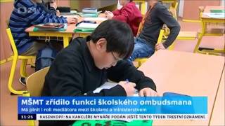 M. Chládek: Školní ombudsman bude řešit problemy ze strany ředitelů, učitelů, dětí a rodičů