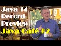 Record Preview Feature in Java 14
