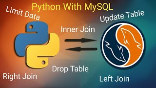 #56 Python with MySQL Database | UPDATE, DROP, JOIN, LIMIT - Part 3| #teksolutions #python