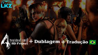 Como baixar e instalar Resident Evil 4 HD Project + Dublagem FunDub + Tradução em Português BR