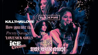 BLACKPINK - KTL + HYLT + Pretty Savage + Lovesick Girls + Ice Cream (MAMA Awards Show Perf. Concept)
