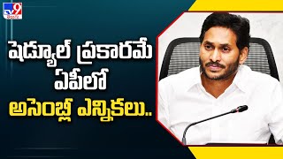 షెడ్యూల్ ప్రకారమే ఏపీలో అసెంబ్లీ ఎన్నికలు.. | CM Jagan Gives Clarity on Early Elections - TV9