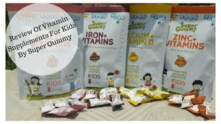 Review of Vitamin Supplements By Super Gummy/ Vitamin Supplements For Kids