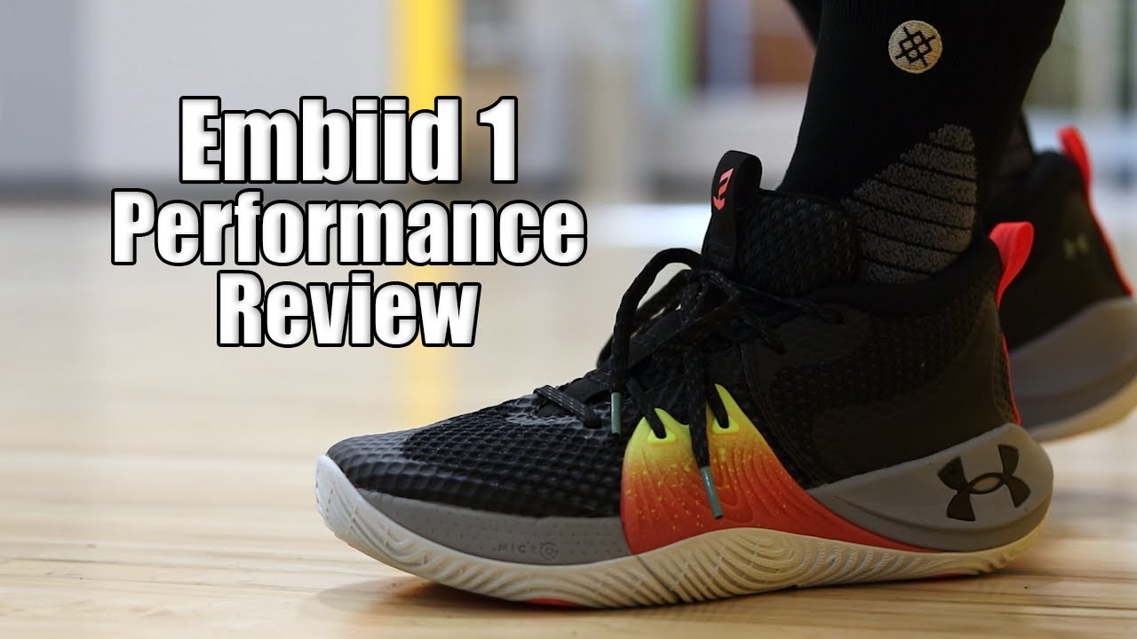 Under Armour Embiid 1 Performance Review - YouTube