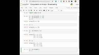Computation on Arrays Broadcasting || Data Science || Machine Learning || Python Programming ||