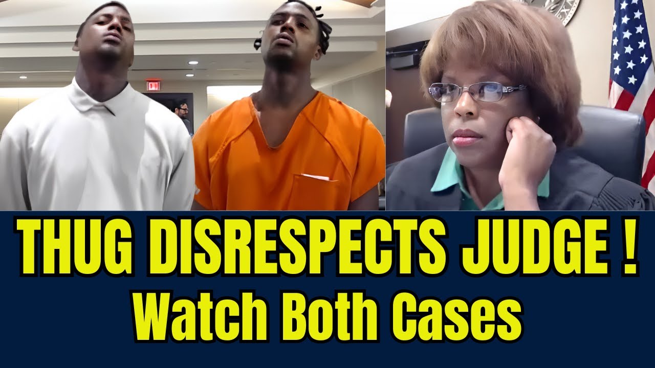 Judge Boyd Thug Refuses To Talk Watch Both Cases Youtube