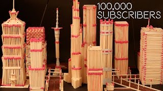 MATCHSTICK CITY 🏙️🔥 (100,000 Subscribers!)