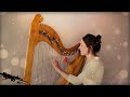 Suo Gân - beautiful Welsh lullaby on lever harp (sheet music available!)