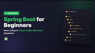 Spring Boot for Beginners Basic Setup & Project Folder Structure Explained