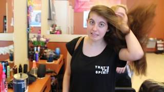 GETTING A SIDE SHAVE!