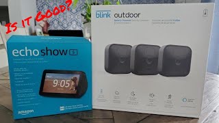 Blink Security Camera and Echo Show 5 Review ! W/ Link in Description!