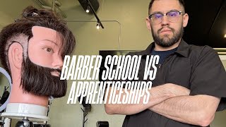 Barber School or Barber Apprenticeship