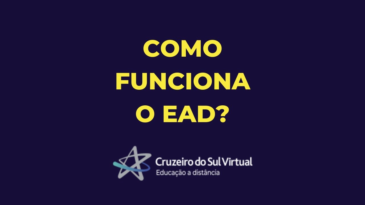 Cruzeiro Do Sul - Como Funciona O EAD - YouTube