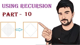 Draw Pattern Using Recursion Function CODE In JAVA Part 10 | CodeWithNaval