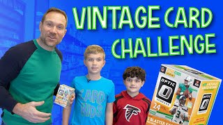 Vintage Card Quiz PLUS 2021 Absolute and Optic Football Box Battle!!