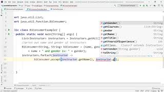JAVA Advance Full Course - 21 Java8+ BiConsumer Functional Interface Part2