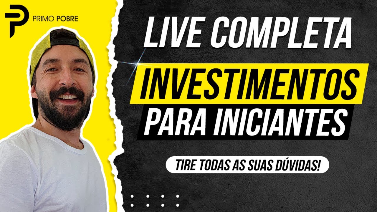 Live Sobre Investimentos Para Iniciantes Youtube