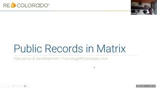 Public Records in Matrix