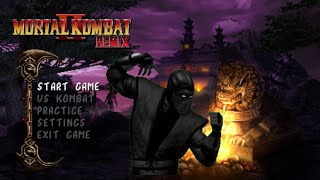 Mortal Kombat II Remix Revision 1.2 Mugen 2025 Noob Saibot Playthrough