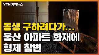 [자막뉴스] '동생 구하려고 불길 뛰어든 형'...18살·9살 형제 참변 / YTN