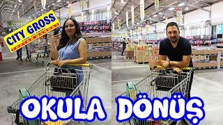 Okula Dönüş Alışverişi 2017 - City Gross Kırtasiye Alışverişimiz - Back to School