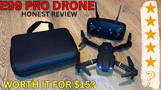 E99 Pro Drone Review & Setup! E99 Pro Drone Camera Test and Unboxing! Is it Worth It?