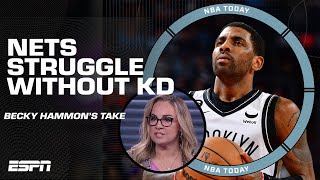 Becky Hammon breaks down why the Nets have struggled without Kevin Durant | NBA Today