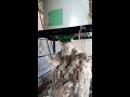 cotton hard waste and dropping waste collection compactor system by airtec systems coimbatore.