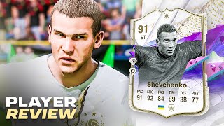 INSANE PRICE! 91 FUTURE STARS SHEVCHENKO REVIEW