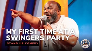 My First Time at a Swingers Party - Comedian Meechie Hall - Chocolate Sundaes Standup Comedy