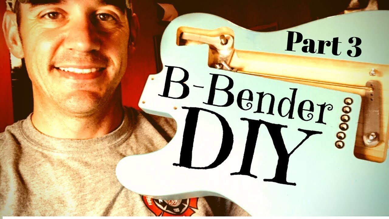 DIY B Bender Guitar Part 3 Order A Kit In The Description - YouTube