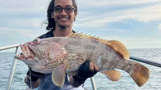 Trip Giant Grouper Hunter, Pontian | Slow Pitch Jigging | Boron Pontian | Pump ! Gulung !