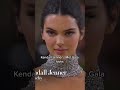 Kendall Jenner’s Met Gala Looks #kendalljenner #metgala #fashion #style