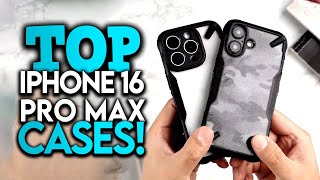 Best iPhone 16 Pro Max CASES! Clear / Spigen / Drop Protection