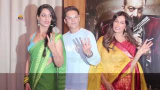 Chitrangada Singh,Mahie Gill & Jimmy Shergill spotted at juhu for movie promotion Saheb Biwi & Gangs