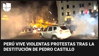 “Es surrealista”: miles de turistas se quedan varados en Perú por las violentas protestas