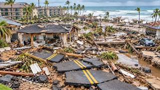 Chaos in Hawaii! 🌀 Powerful Hurricane Lowell Wreaks Havoc, Devastating Kauai