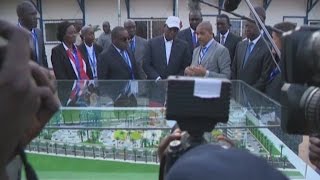 Sénégal, Inauguration des travaux de la cité ministérielle