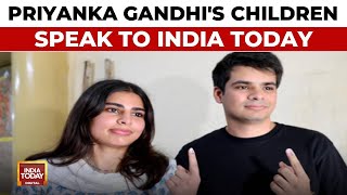 Lok Sabha Election Phase 6: Priyanka Gandhi's Son, Daughter Cast Votes In Delhi | India Today News