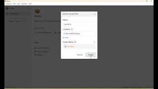 Create Bruno API Collection